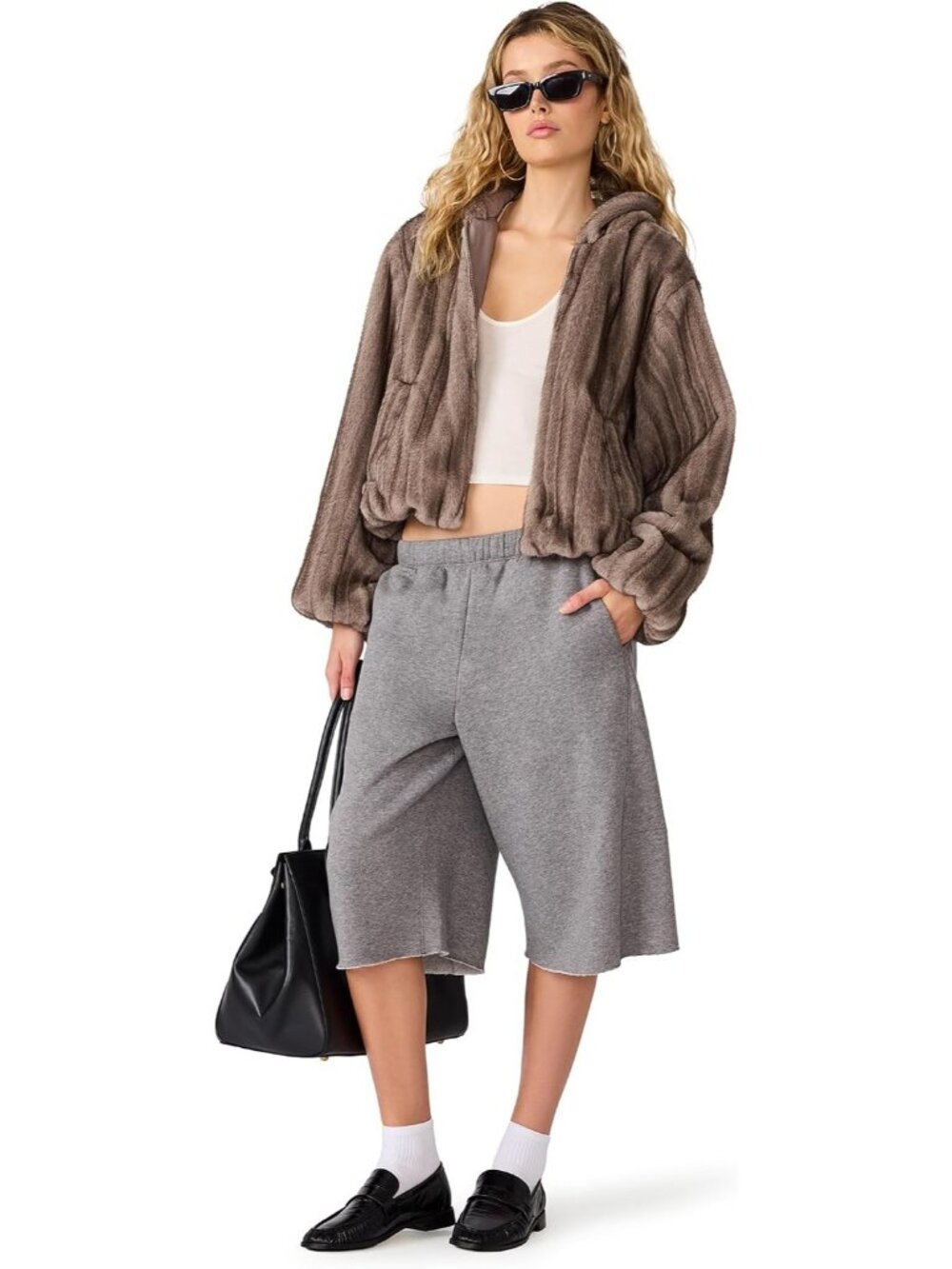 Steve Madden Women's Silver Grey Long Sleeve Imported Polyester Mavis J Jackets